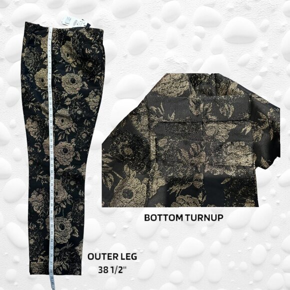 ZARA FESTIVE DAYS PANT - NWT waist 32" - Picture 2 of 6